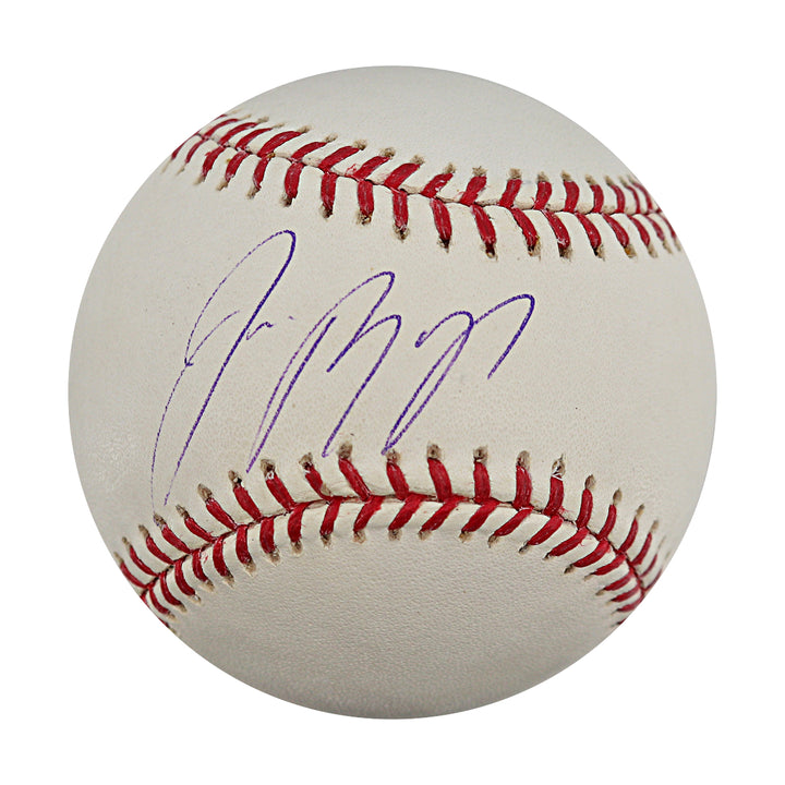 Jose Reyes New York Mets Autographed OMLB Baseball MLB / Steiner COA