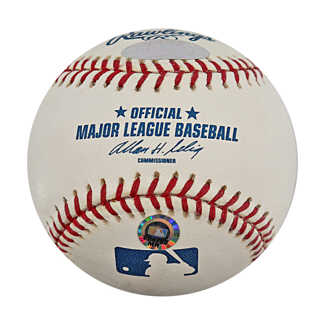 Jose Reyes New York Mets Autographed OMLB Baseball MLB / Steiner COA
