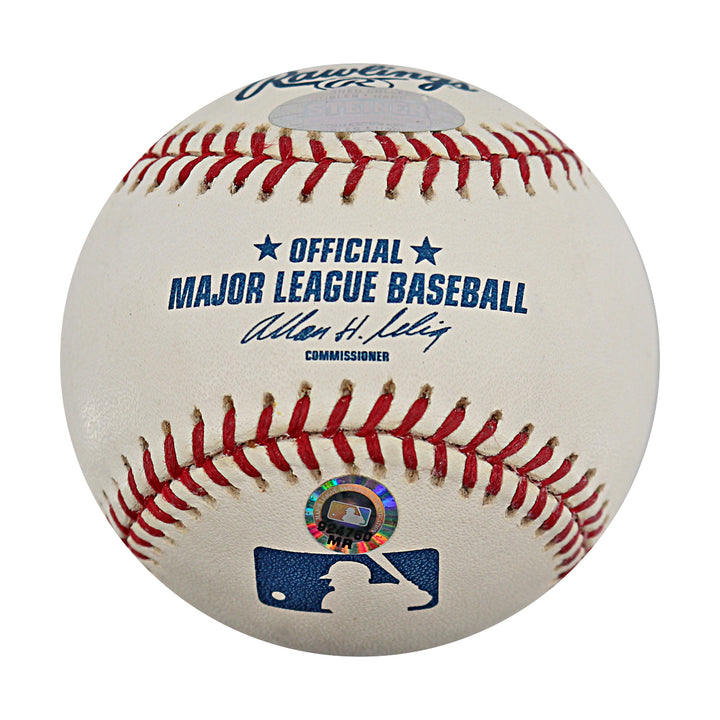 Jose Reyes New York Mets Autographed OMLB Baseball MLB / Steiner COA