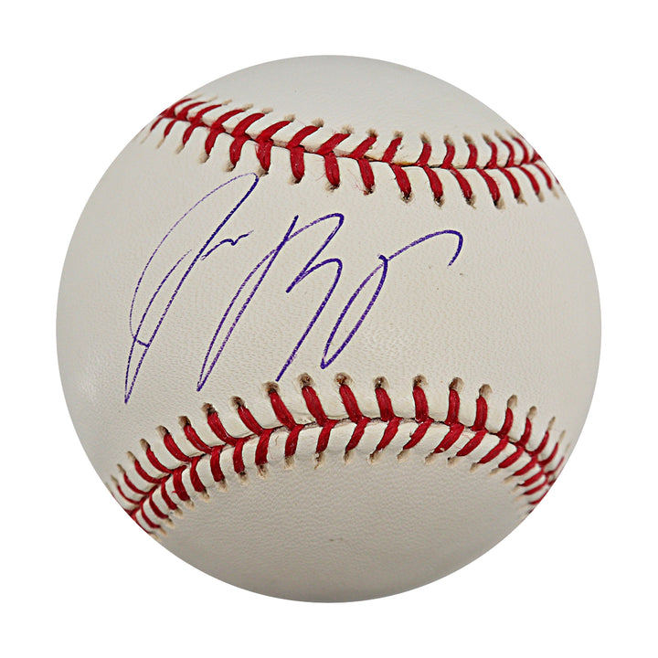 Jose Reyes New York Mets Autographed OMLB Baseball MLB / Steiner COA