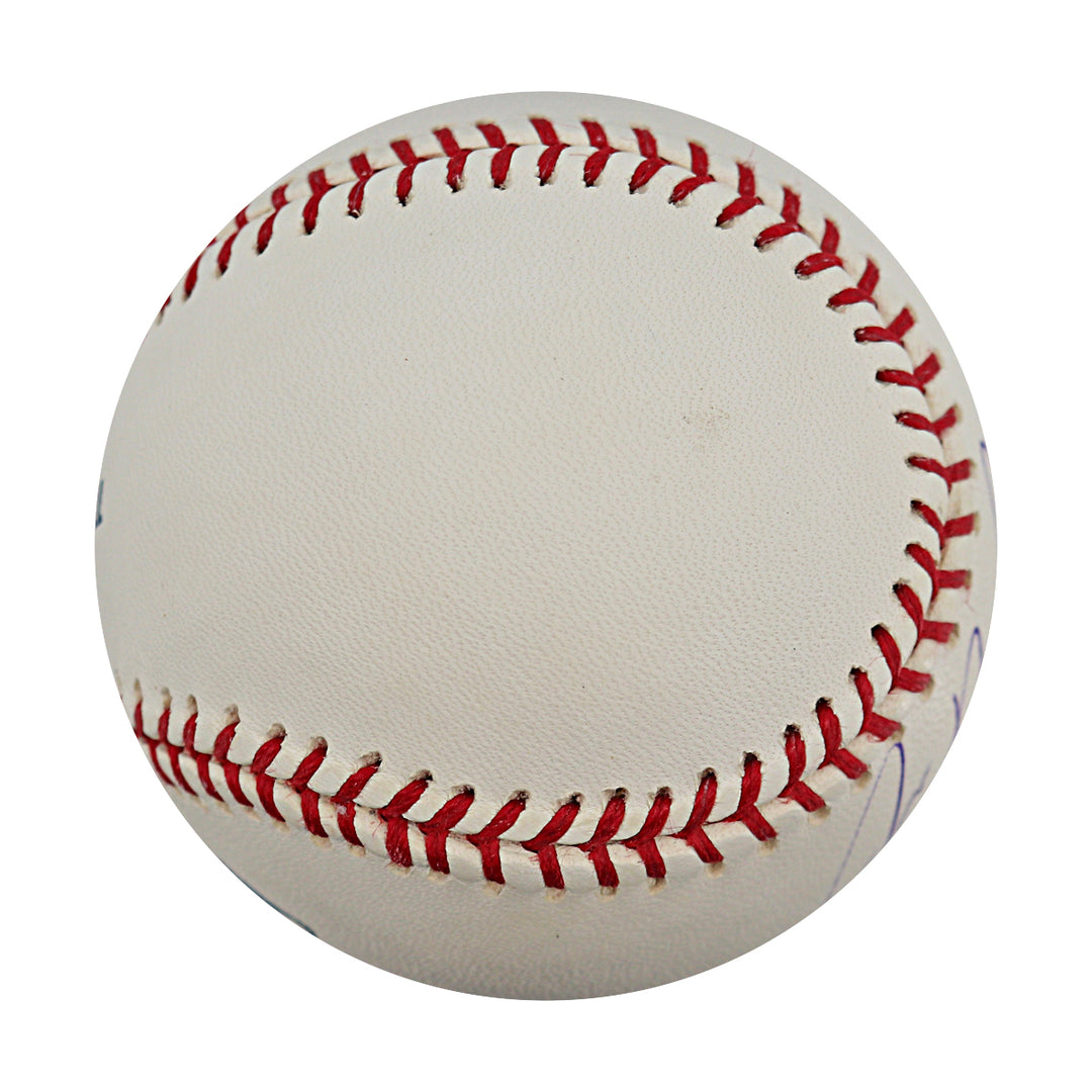 Jose Reyes New York Mets Autographed OMLB Baseball MLB / Steiner COA