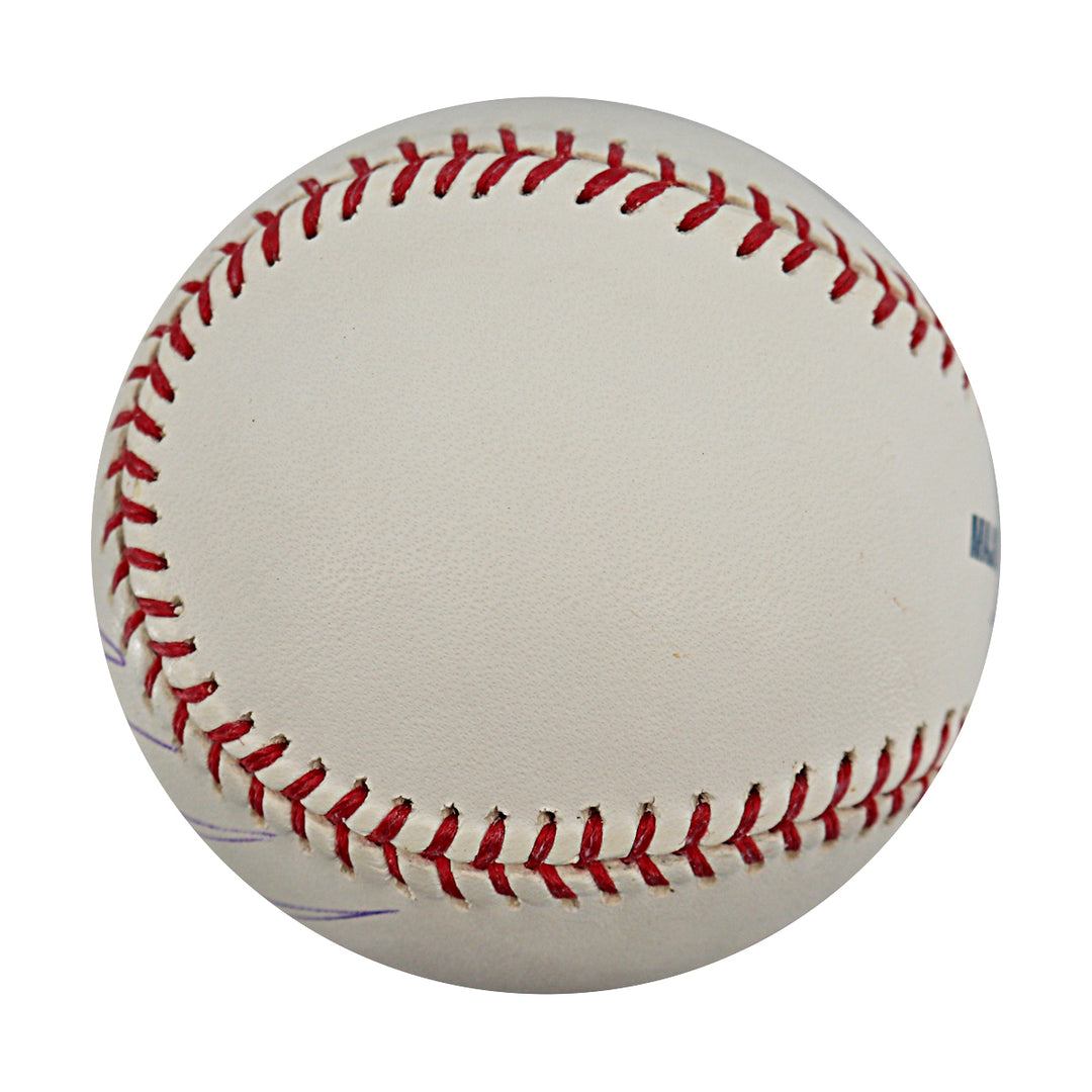 Jose Reyes New York Mets Autographed OMLB Baseball MLB / Steiner COA