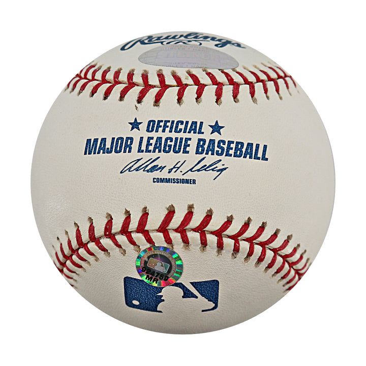 Jose Reyes New York Mets Autographed OMLB Baseball MLB / Steiner COA