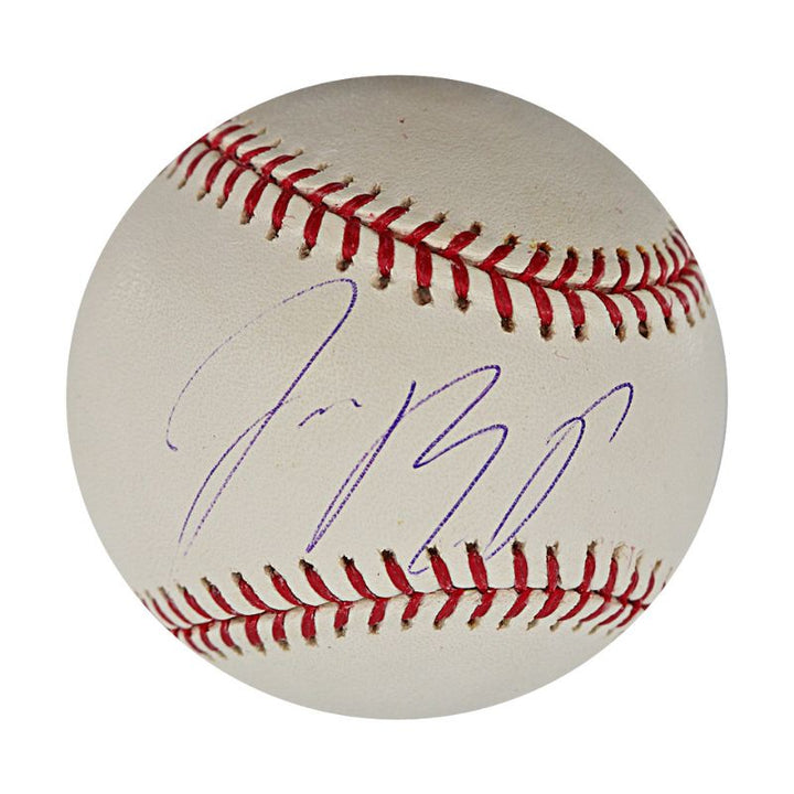 Jose Reyes New York Mets Autographed OMLB Baseball MLB / Steiner COA