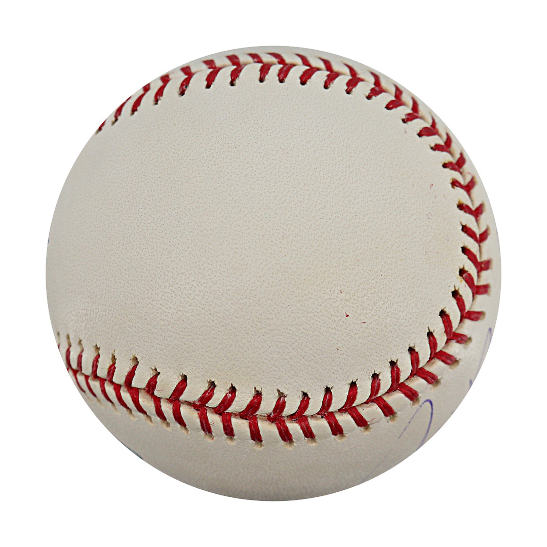 Jose Reyes New York Mets Autographed OMLB Baseball MLB / Steiner COA