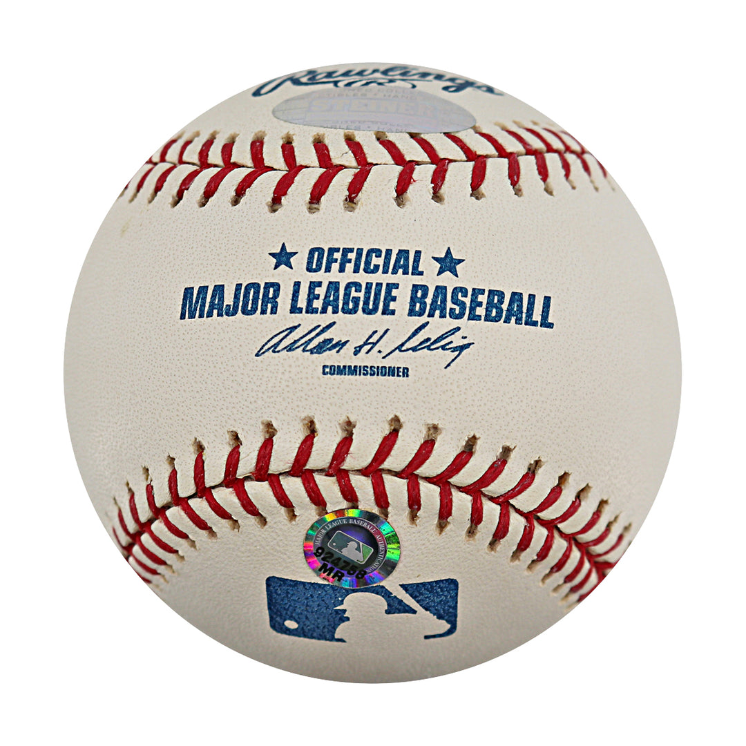 Jose Reyes New York Mets Autographed OMLB Baseball MLB / Steiner COA
