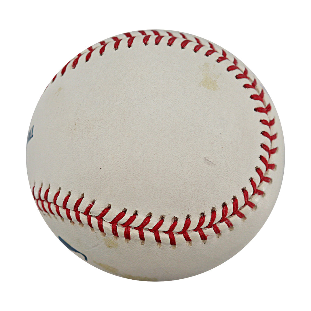 Jose Reyes New York Mets Autographed OMLB Baseball MLB / Steiner COA