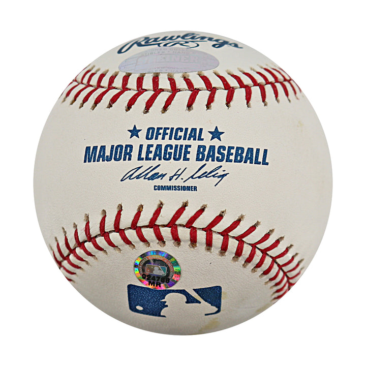 Jose Reyes New York Mets Autographed OMLB Baseball MLB / Steiner COA
