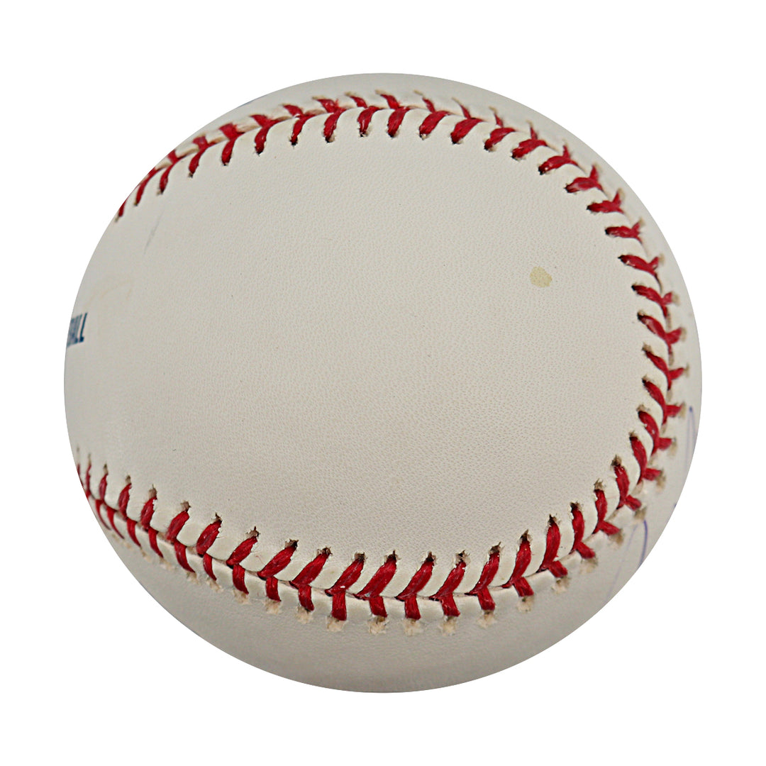Jose Reyes New York Mets Autographed OMLB Baseball MLB / Steiner COA