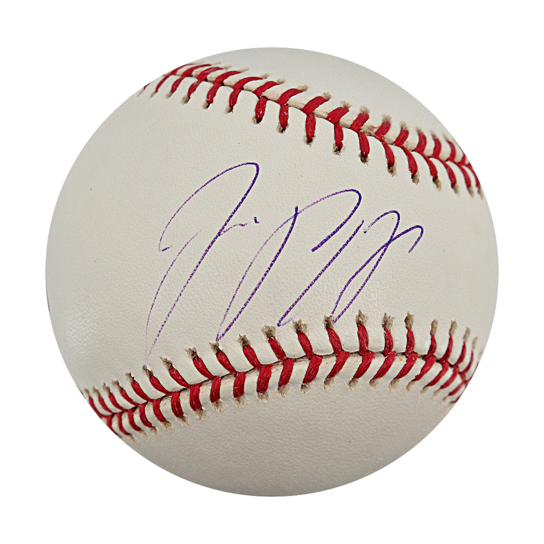 Jose Reyes New York Mets Autographed OMLB Baseball MLB / Steiner COA