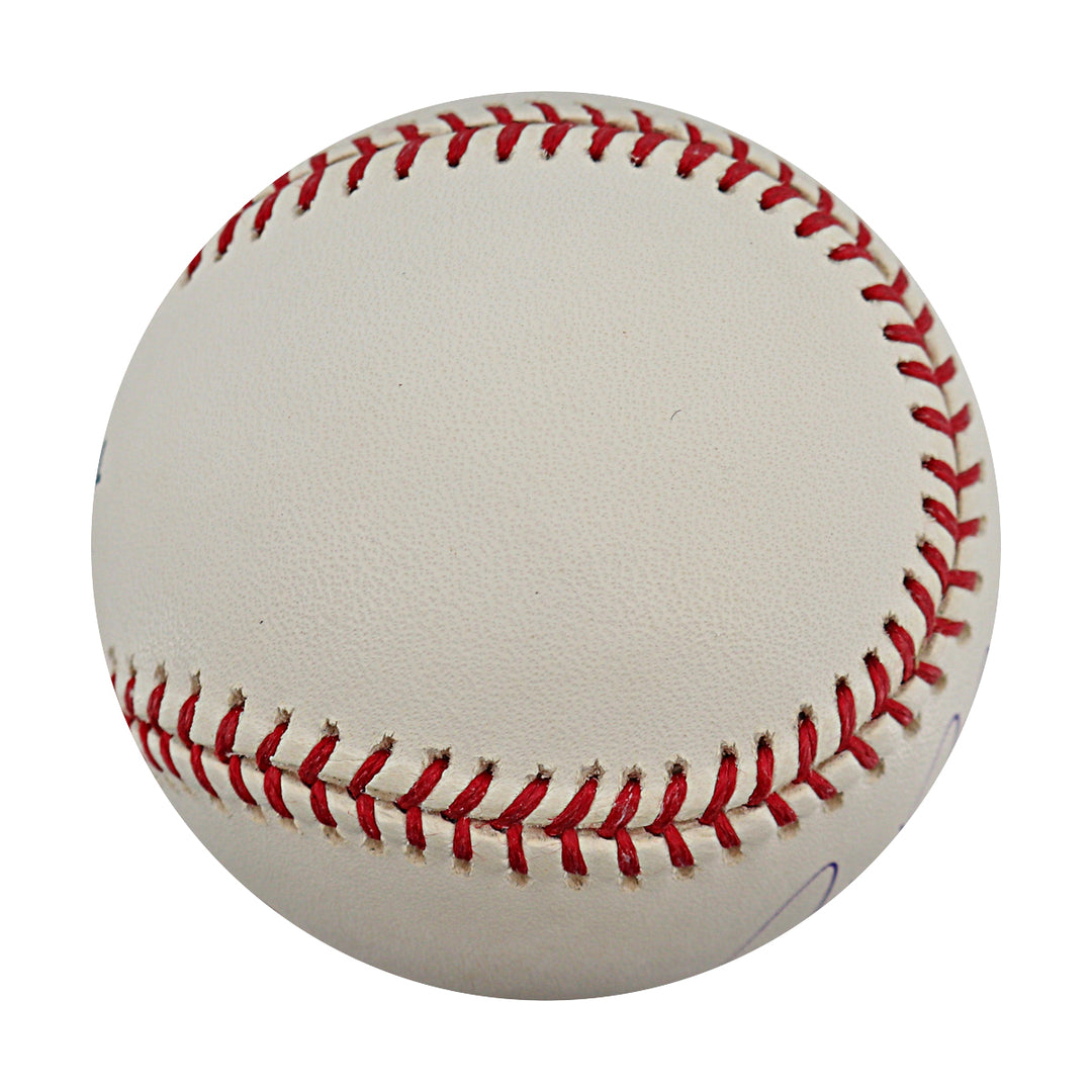 Jose Reyes New York Mets Autographed OMLB Baseball MLB / Steiner COA