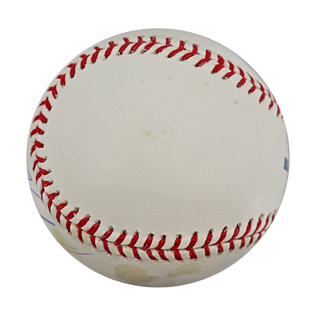 Jose Reyes New York Mets Autographed OMLB Baseball MLB / Steiner COA