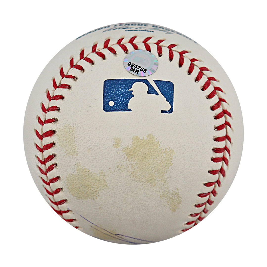 Jose Reyes New York Mets Autographed OMLB Baseball MLB / Steiner COA