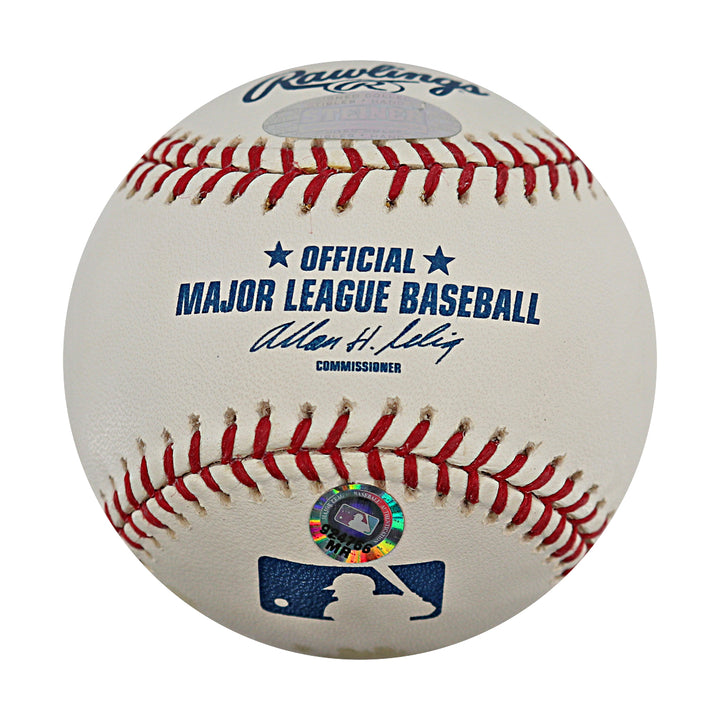 Jose Reyes New York Mets Autographed OMLB Baseball MLB / Steiner COA