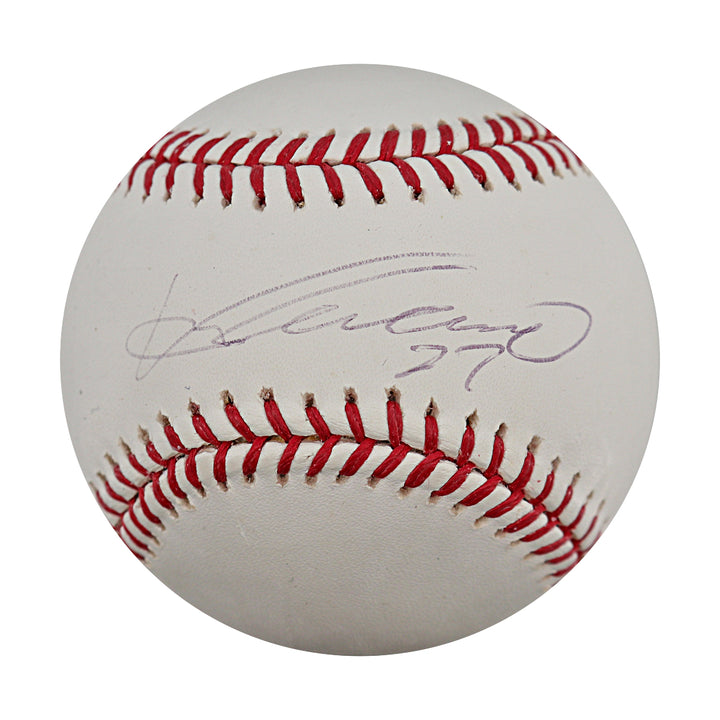 Vladimir Guerrero Angels Expos Autographed OMLB Baseball Steiner COA