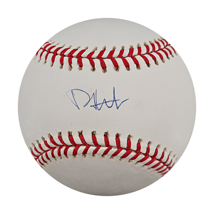 Phil Hughes New York Yankees Autographed OMLB Baseball MLB / Steiner COA