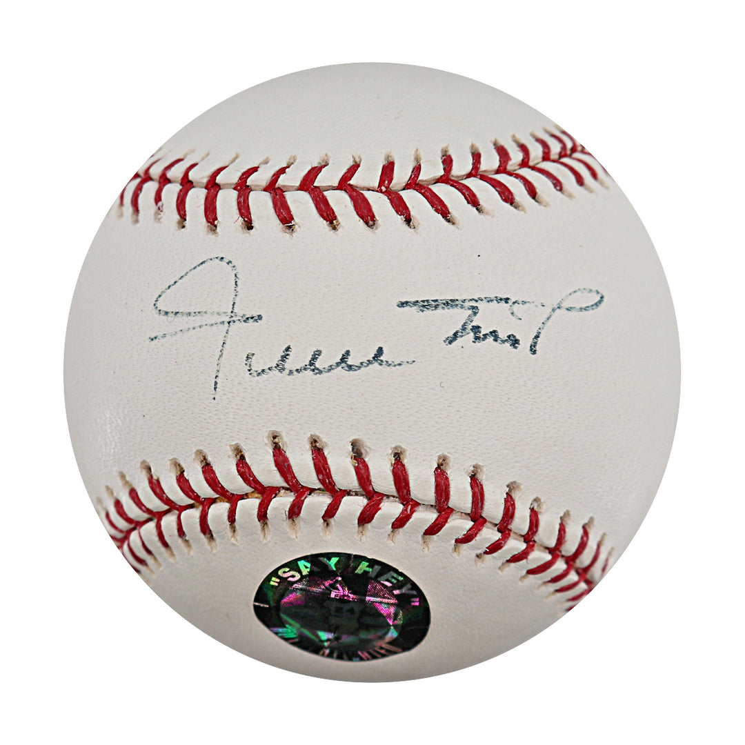 Willie Mays San Francisco Giants Autographed OMLB Baseball PSA Holo Only
