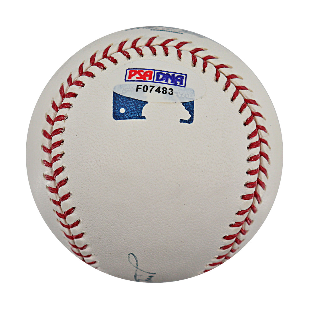 Willie Mays San Francisco Giants Autographed OMLB Baseball PSA Holo Only