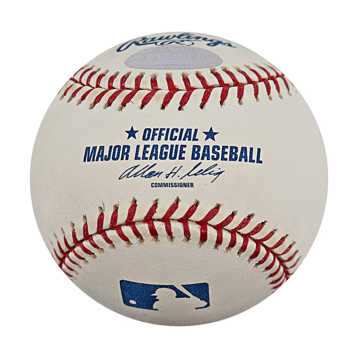 Tom Glavine Braves Mets Autographed OMLB Baseball Steiner COA