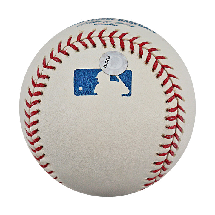 David Cone Joe Girardi Yankees Autographed Inscribed OMLB Baseball MLB / Steiner COA