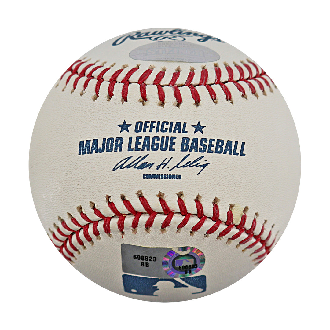 Joba Chamberlain New York Yankees Autographed OMLB Baseball MLB / Steiner COA