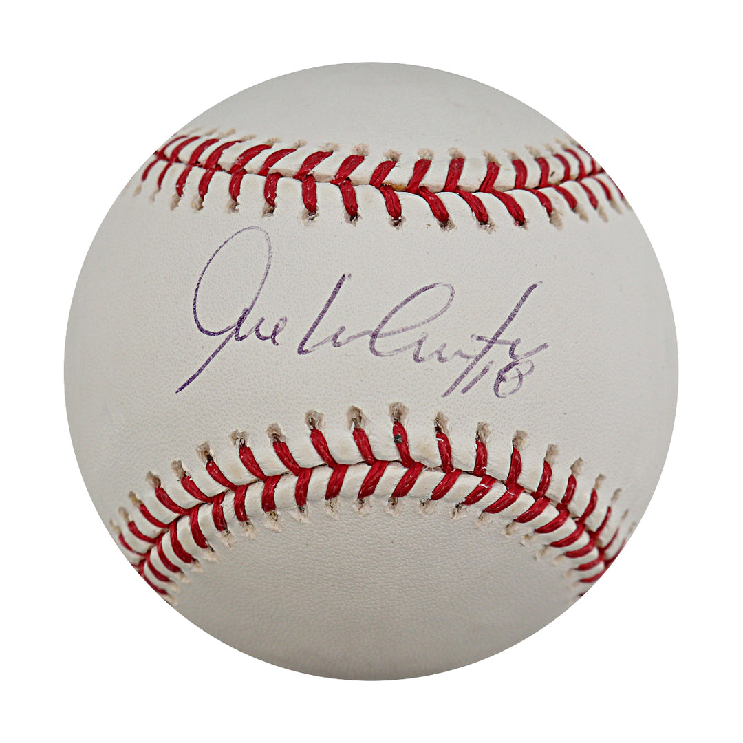 Jose Valentin Brewers White Sox Autographed OMLB Baseball Steiner COA
