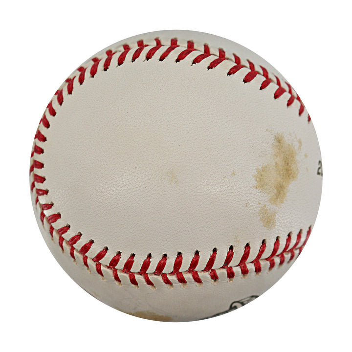 Luis Gonzalez Arizona Diamondbacks Autographed 2001 WS Logo Baseball MLB / Steiner Holo Only