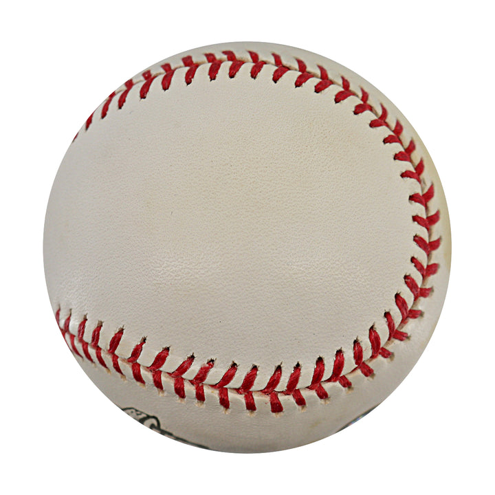 Luis Gonzalez Arizona Diamondbacks Autographed 2001 WS Logo Baseball MLB / Steiner Holo Only