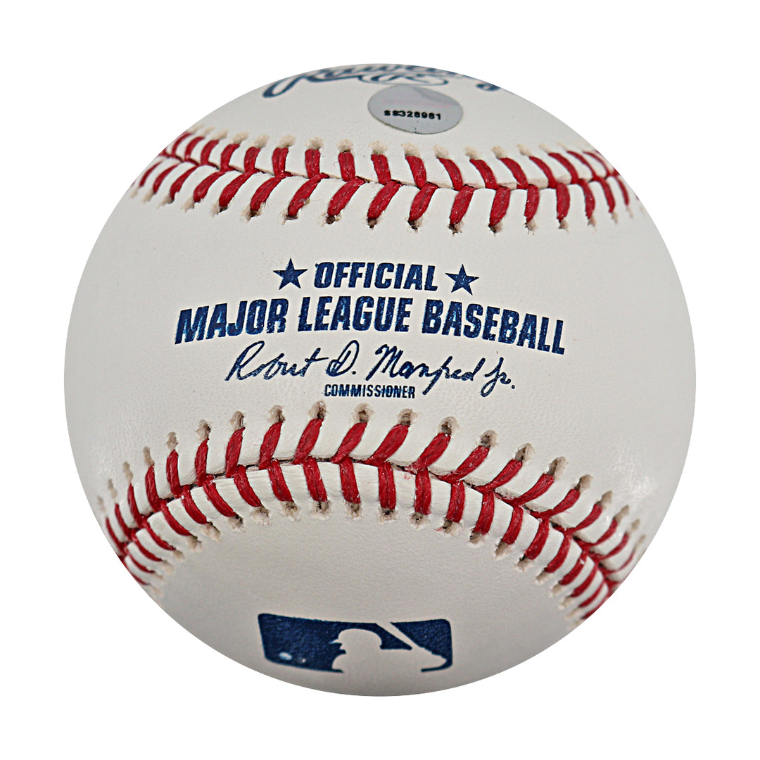 JD Martinez Boston Red Sox Autographed OMLB Baseball Steiner Holo Only