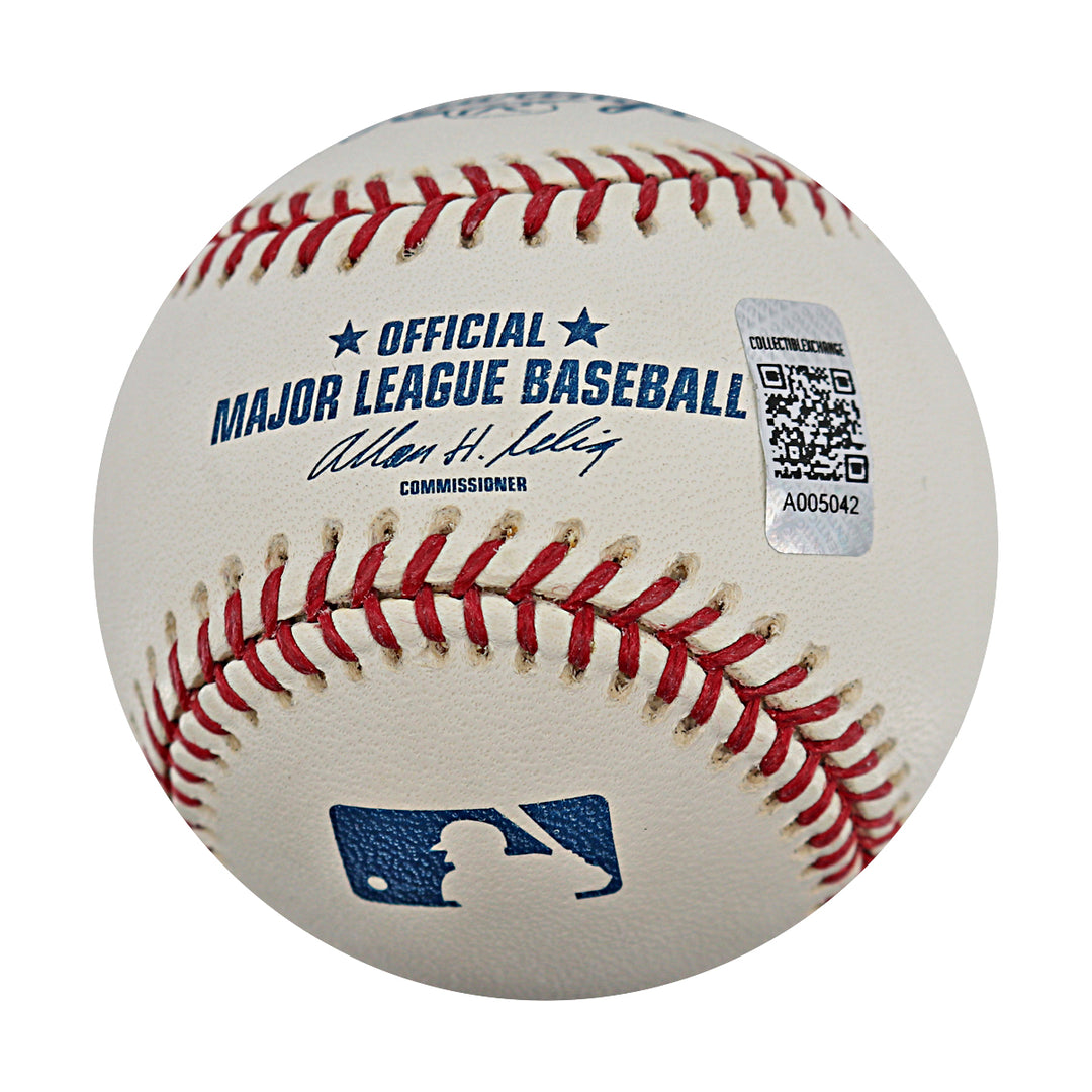Mariano Rivera New York Yankees Autographed OMLB Baseball CX Auth