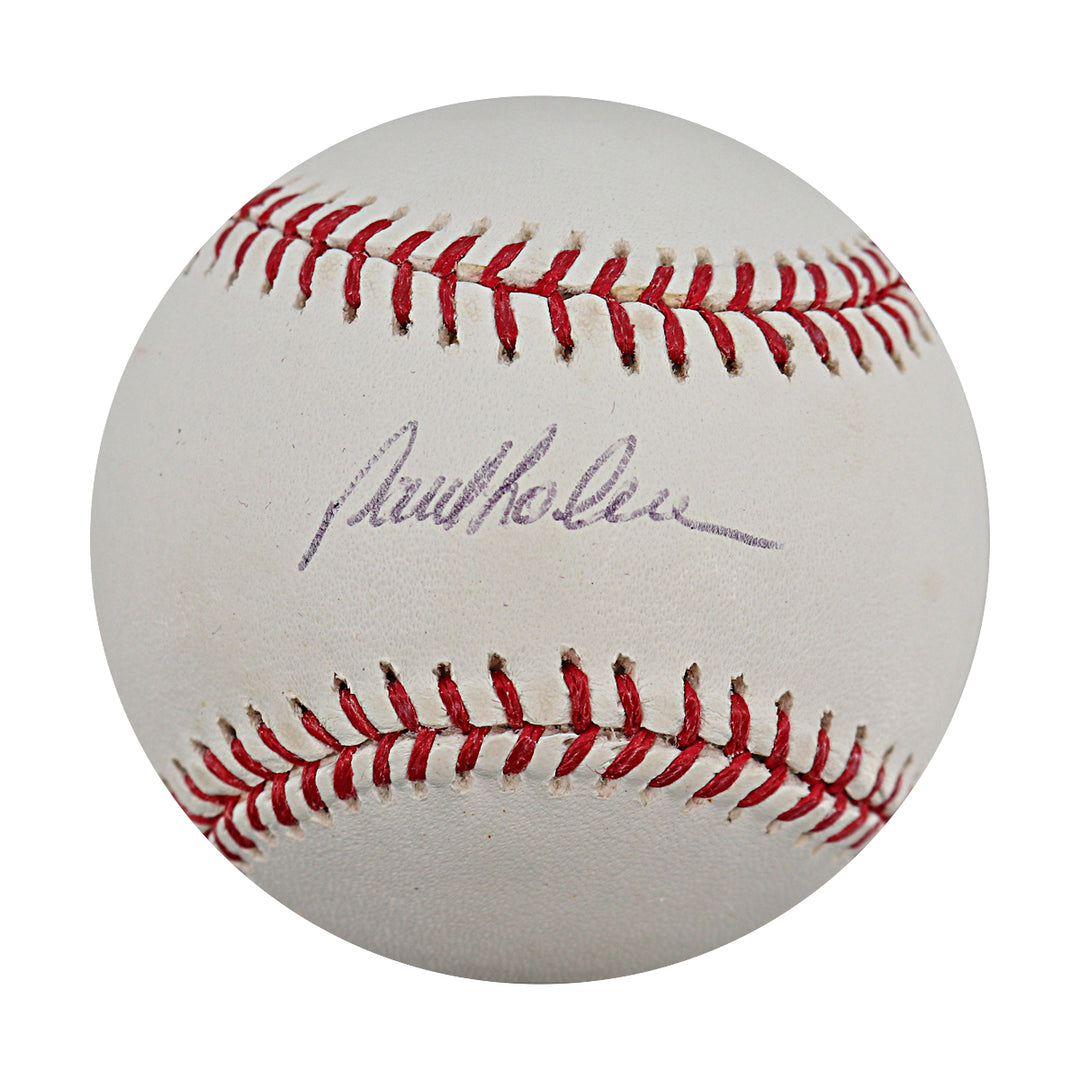 Paul Lo Duca Dodgers Marlins Mets Autographed OMLB Baseball Steiner COA