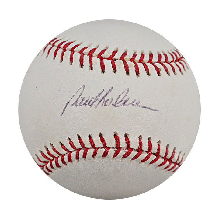 Paul Lo Duca Dodgers Marlins Mets Autographed OMLB Baseball Steiner COA