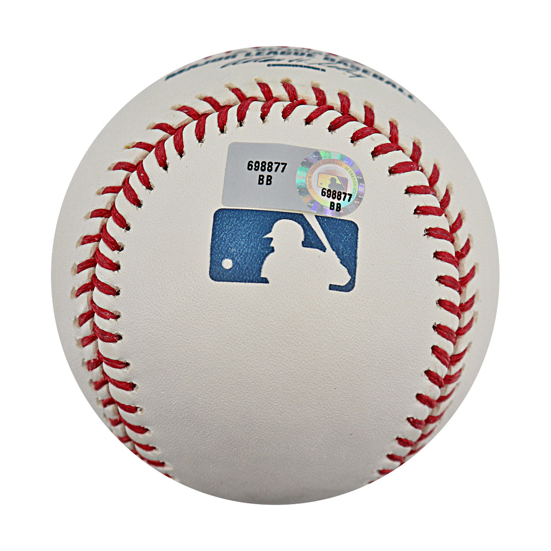 Joba Chamberlain New York Yankees Autographed OMLB Baseball MLB / Steiner COA