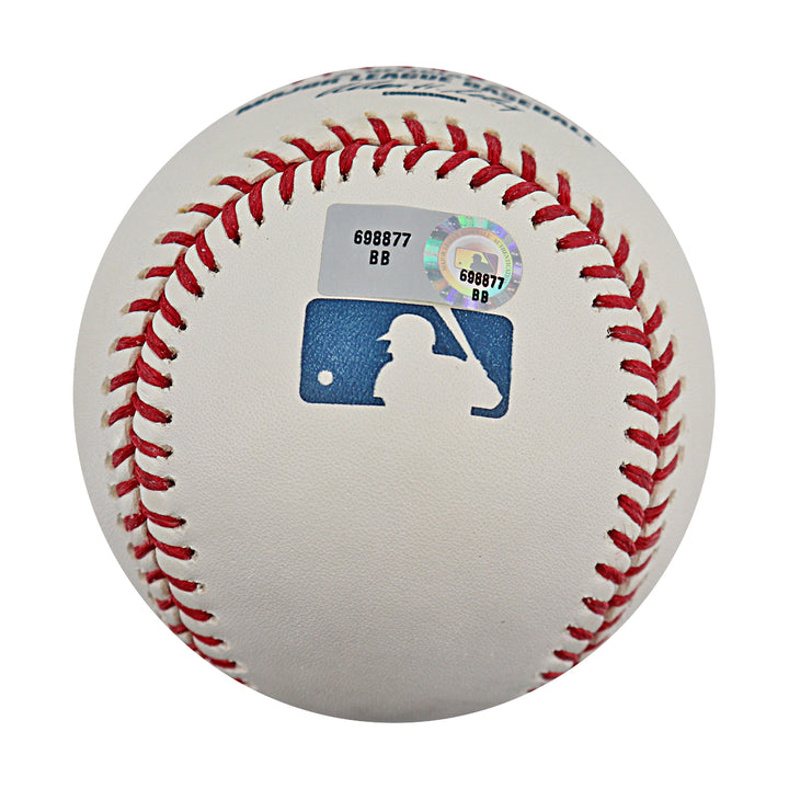 Joba Chamberlain New York Yankees Autographed OMLB Baseball MLB / Steiner COA