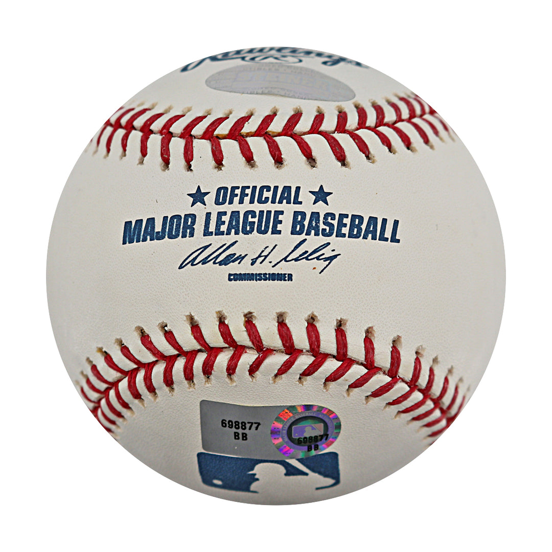 Joba Chamberlain New York Yankees Autographed OMLB Baseball MLB / Steiner COA