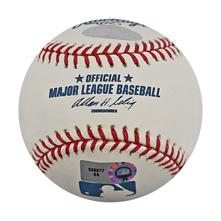 Joba Chamberlain New York Yankees Autographed OMLB Baseball MLB / Steiner COA