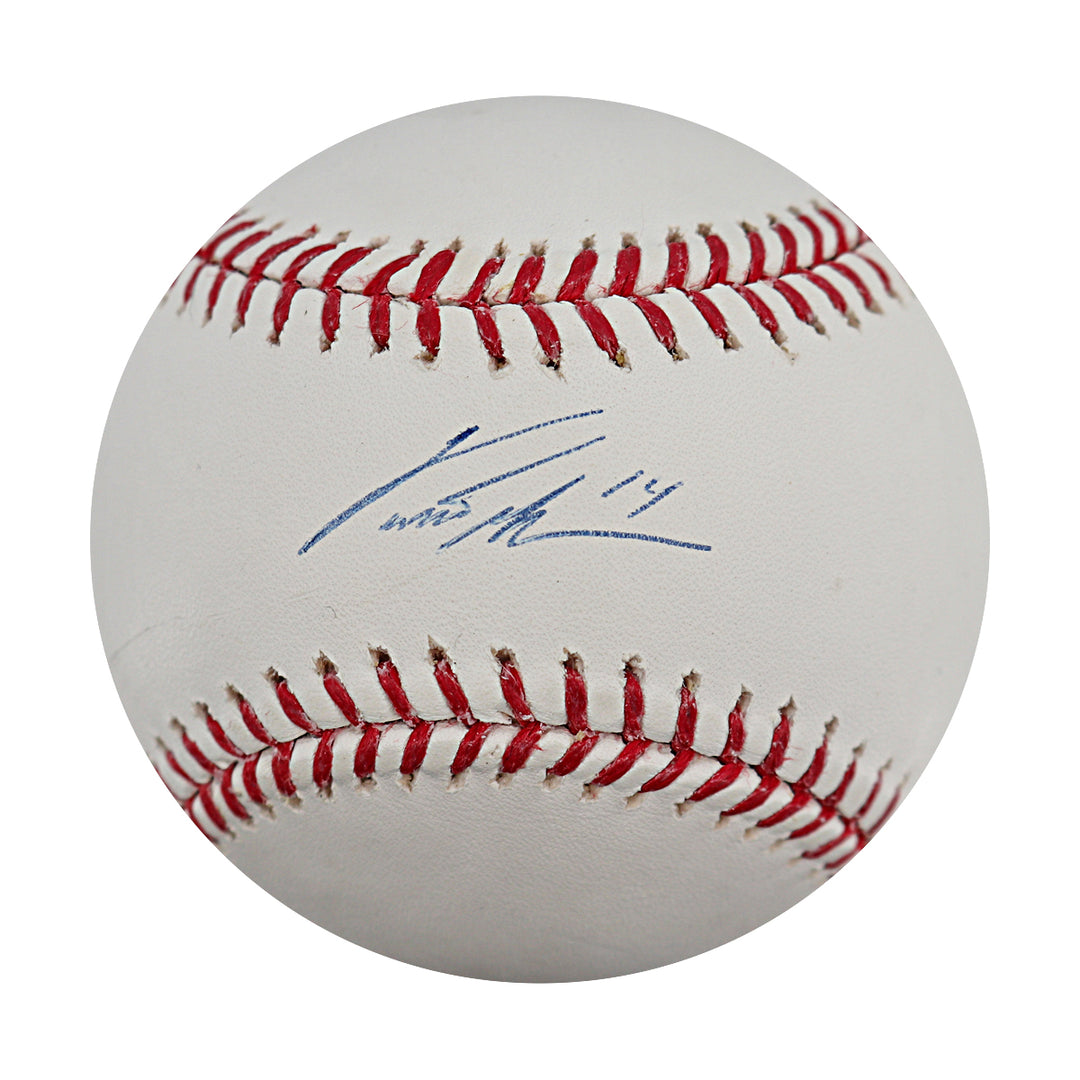 Curtis Granderson Yankees Tigers Mets Autographed OMLB Baseball Steiner COA