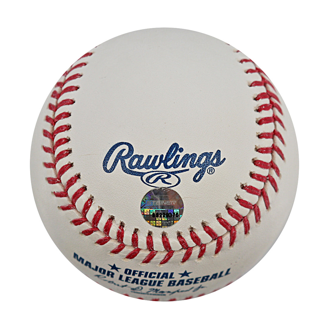 Gary Sanchez New York Yankees Autographed OMLB Baseball MLB / Steiner COA