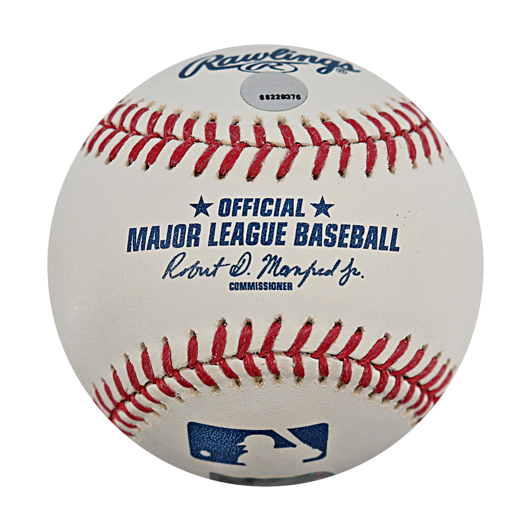 Gary Sanchez New York Yankees Autographed OMLB Baseball MLB / Steiner COA