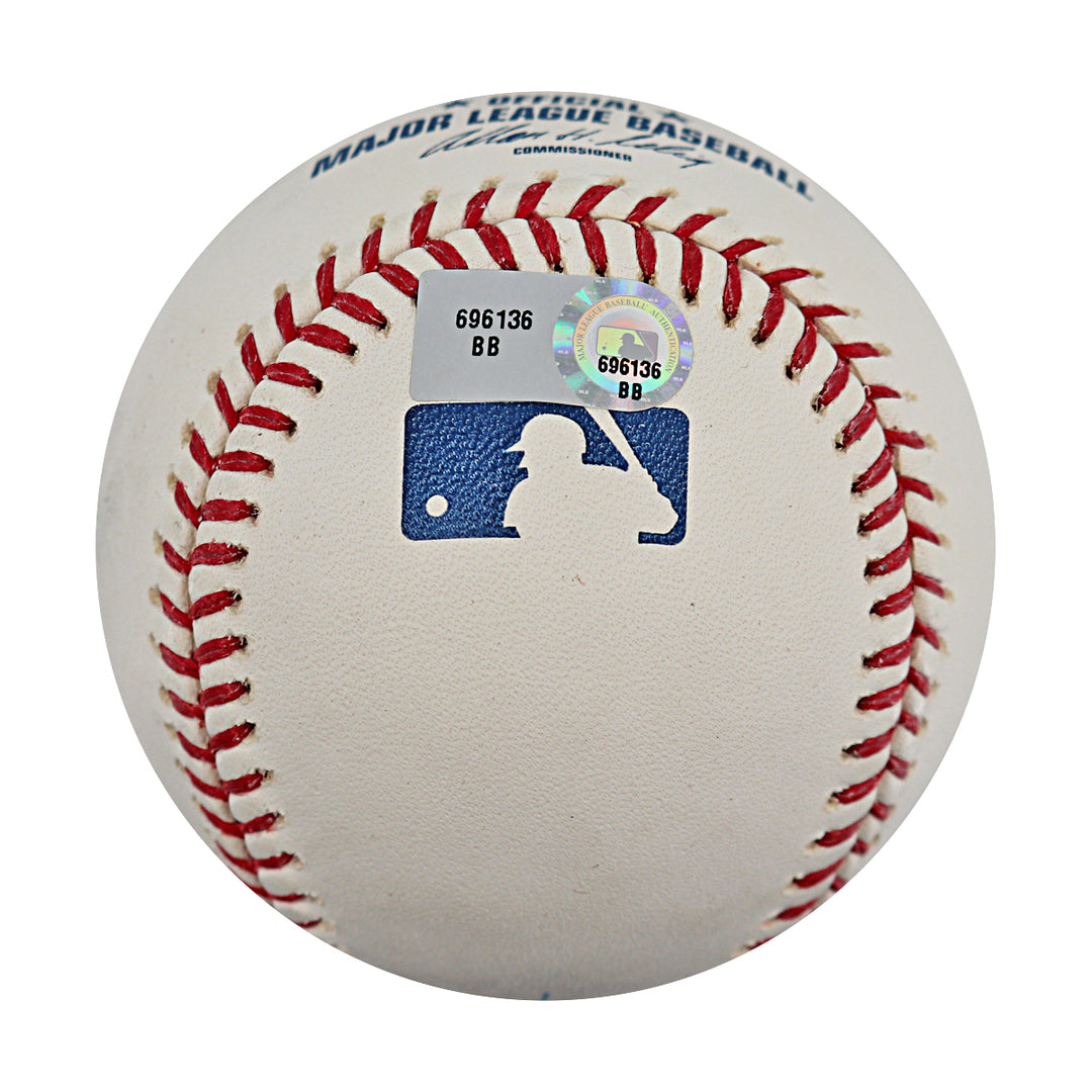 Shelley Duncan New York Yankees Autographed OMLB Baseball MLB / Steiner COA