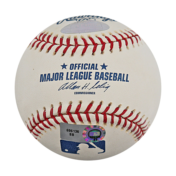 Shelley Duncan New York Yankees Autographed OMLB Baseball MLB / Steiner COA