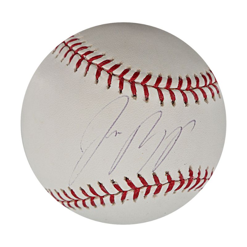 Jose Reyes New York Mets Autographed OMLB Baseball MLB / Steiner COA
