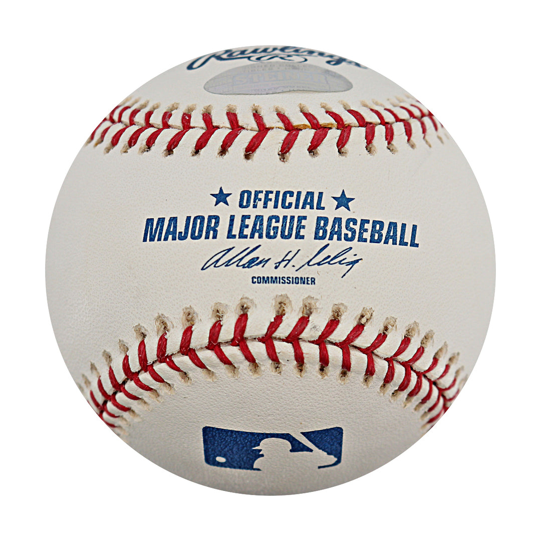 Carlos Delgado Blue Jays Mets Autographed OMLB Baseball Steiner COA