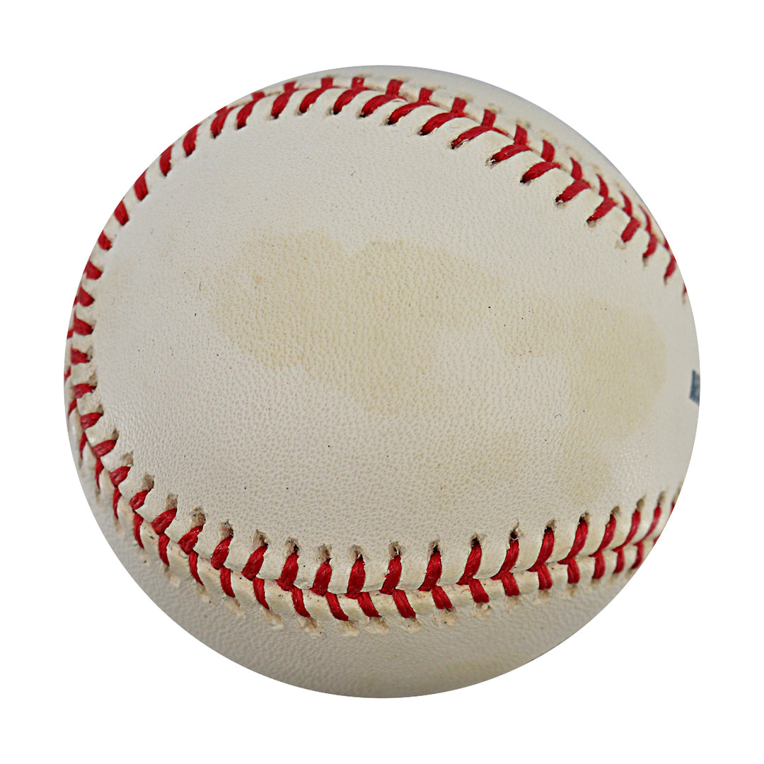 Jorge Posada New York Yankees Autographed OMLB Baseball Triple Crown Holo Only