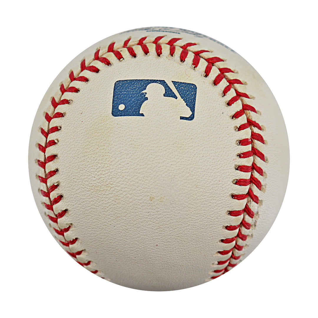 Jorge Posada New York Yankees Autographed OMLB Baseball Triple Crown Holo Only