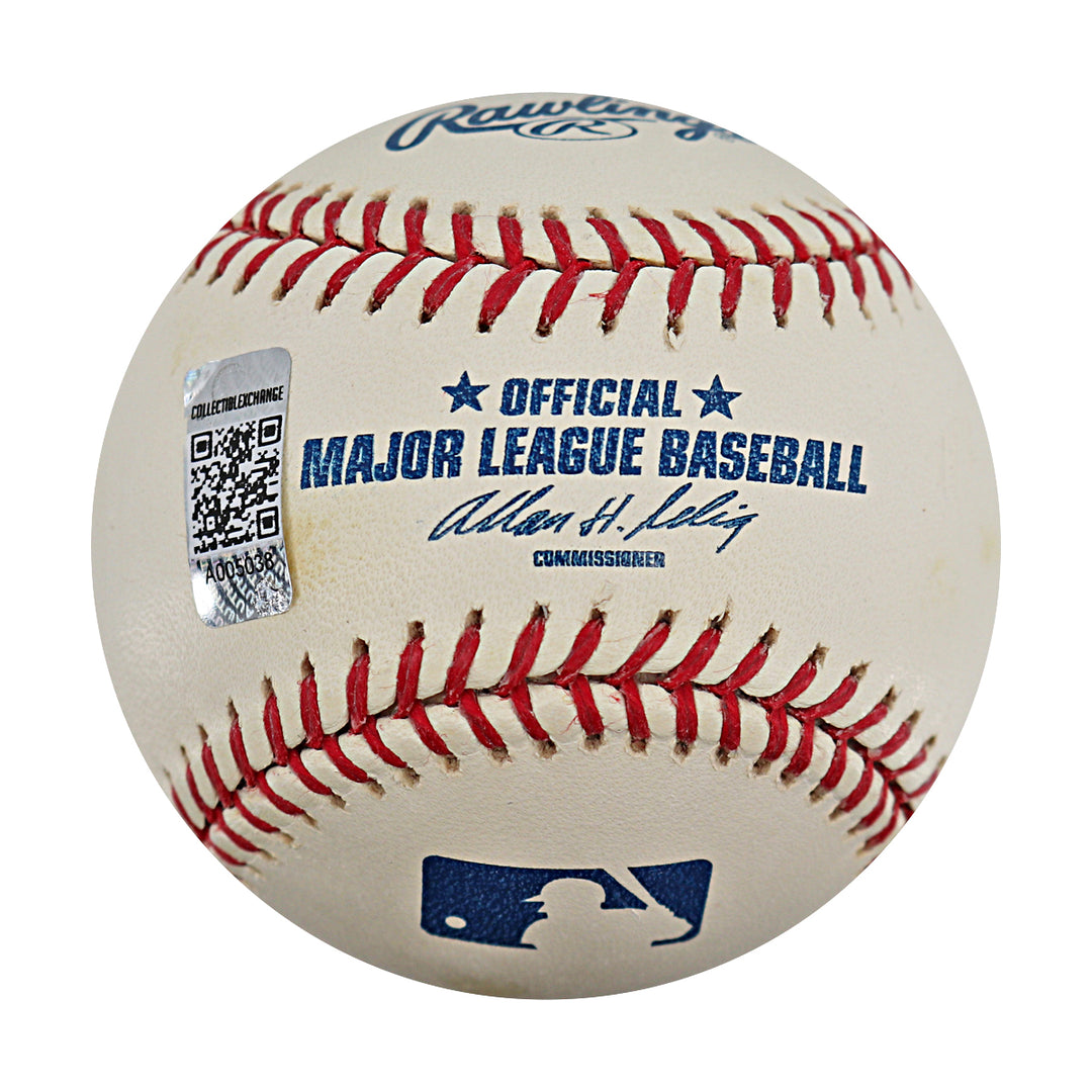 Mariano Rivera New York Yankees Autographed OMLB Baseball CX Auth