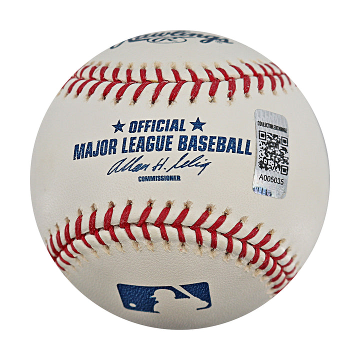 Mariano Rivera New York Yankees Autographed OMLB Baseball CX Auth