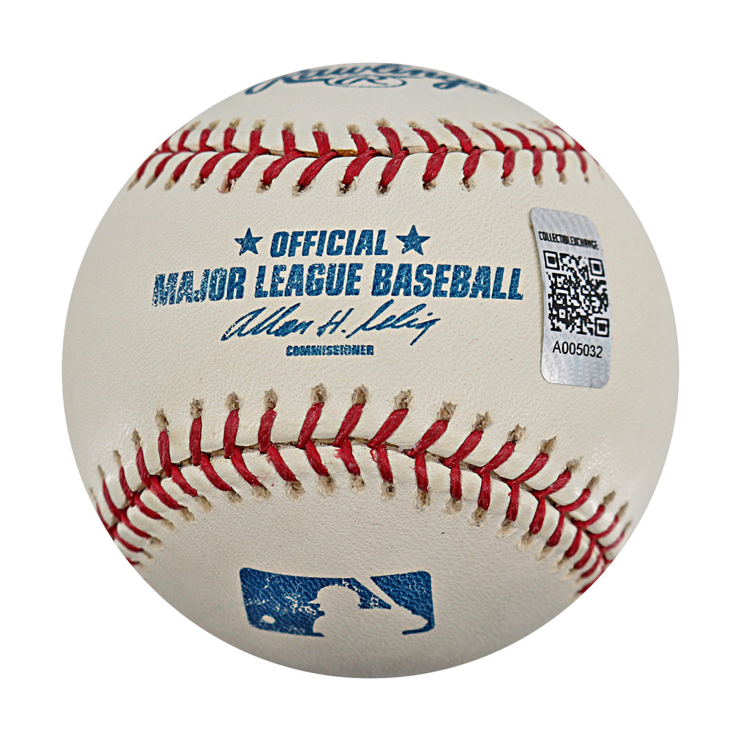 Mariano Rivera New York Yankees Autographed OMLB Baseball CX Auth