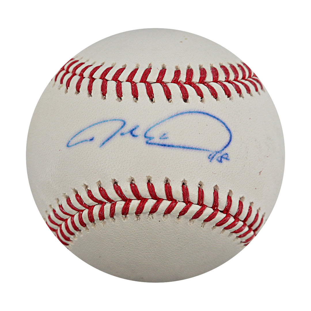 Jacob deGrom Texas Rangers Autographed OMLB Baseball MLB Auth