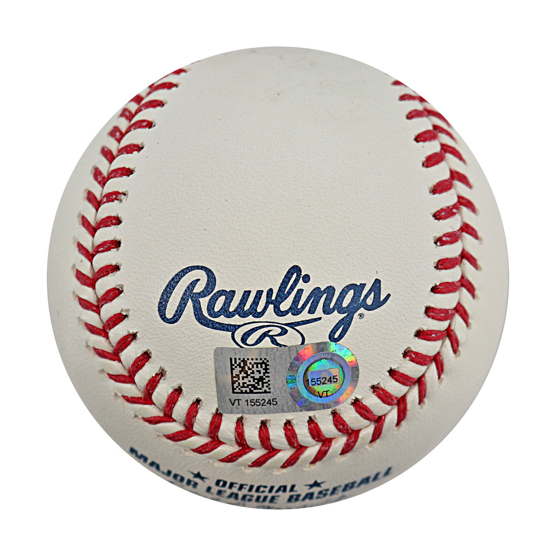 Jacob deGrom Texas Rangers Autographed OMLB Baseball MLB Auth